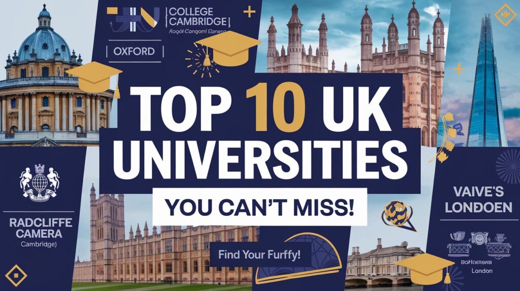 Top 10 Univercities In UK